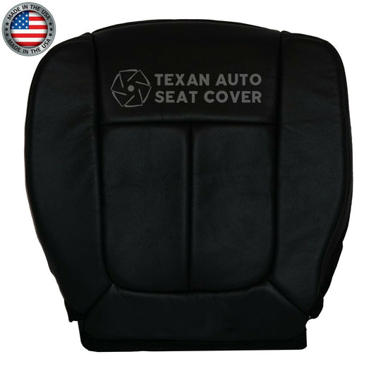 2009, 2010, 2011, 2012, 2013, 2014 Ford F150 Lariat Passenger Bottom  Leather Seat Cover Black