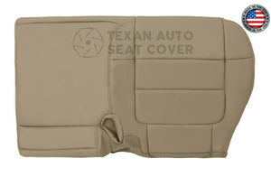 2001, 2002 Ford F150 Lariat Passenger Bench Leather Seat Cover Tan