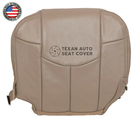 2002 Chevy Avalanche 1500 2500 LT LS Z71, Z66 Driver Side Bottom Leather Replacement Seat Cover Tan
