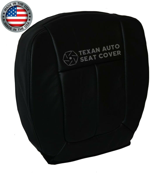 2009, 2010, 2011, 2012, 2013, 2014 Ford F150 Lariat Driver Bottom Leather Seat Cover Black