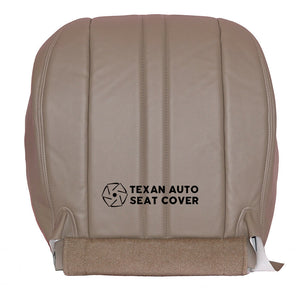 2003,2004,2005,2006,2007,2008 GMC SAVANA Passenger Side Bottom Synthetic Leather Replacement Seat Cover Tan