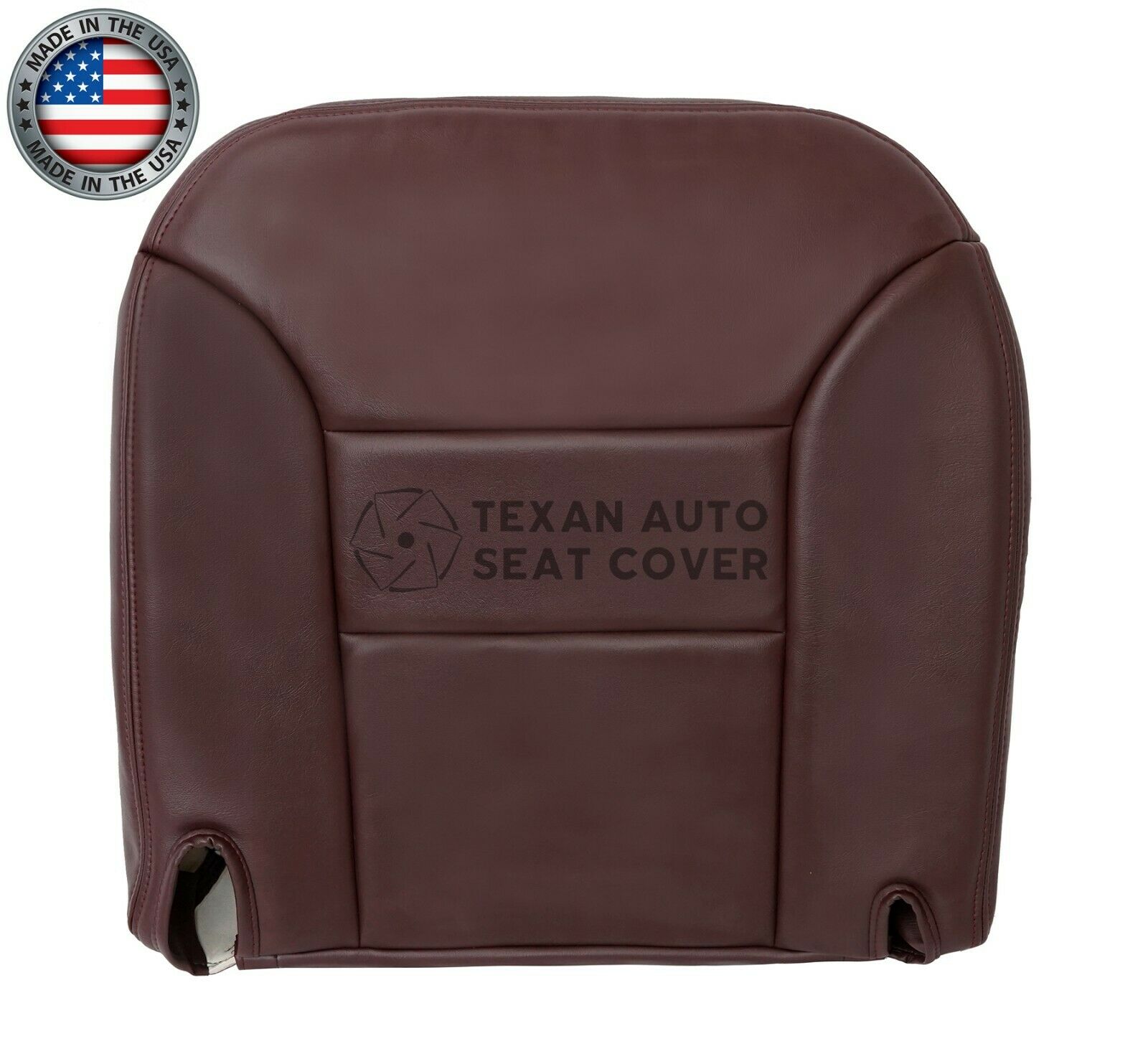 1995, 2000 Chevy Silverado C/K Driver Side Bottom Vinyl Seat Cover Red
