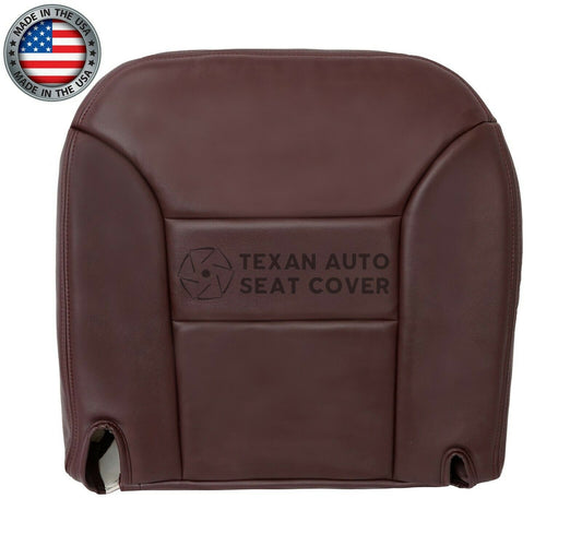 1995, 2000 Chevy Silverado C/K Passenger Bottom Vinyl Seat Cover Red