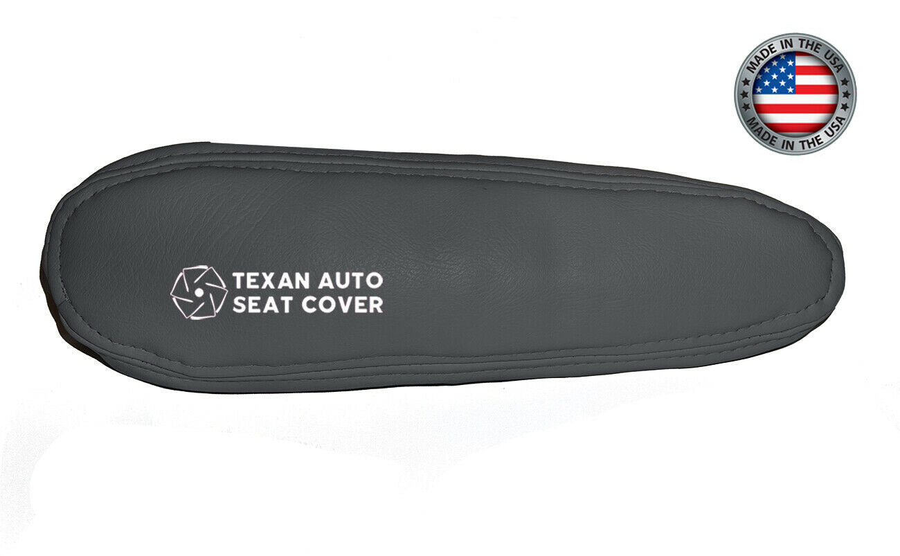Fits 2003, 2004 Chevy Avalanche 1500, 2500 LS Z71 Z76 Driver Side Armrest Synthetic Leather Replacement Cover Dark Gray