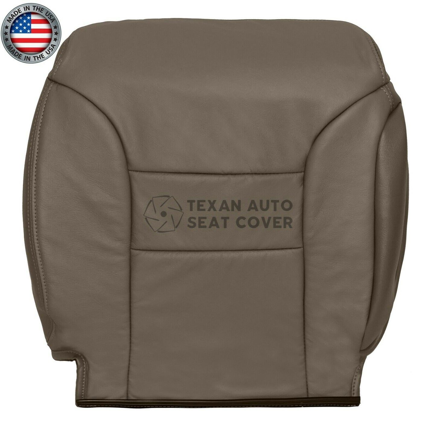 1995, 1996, 1997, 1998, 1999 Chevy Tahoe Suburban 1500 2500 LT LS 2WD, 4X4 Driver Side Lean Back Leather Replacement Cover Tan