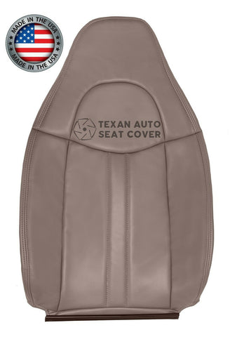 2003,2004,2005,2006,2007,2008 GMC SAVANA Passenger Side Lean Back Synthetic Leather Replacement Seat Cover Tan