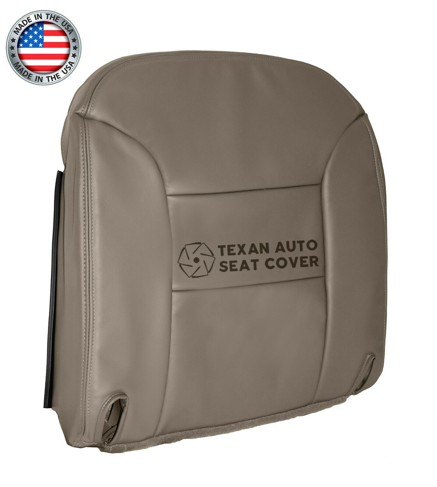 1995, 1996, 1997, 1998, 1999 GMC Sierra 1500 2500 3500 SLT SLE Z71 Driver Side Bottom Leather Replacement Seat Cover Tan