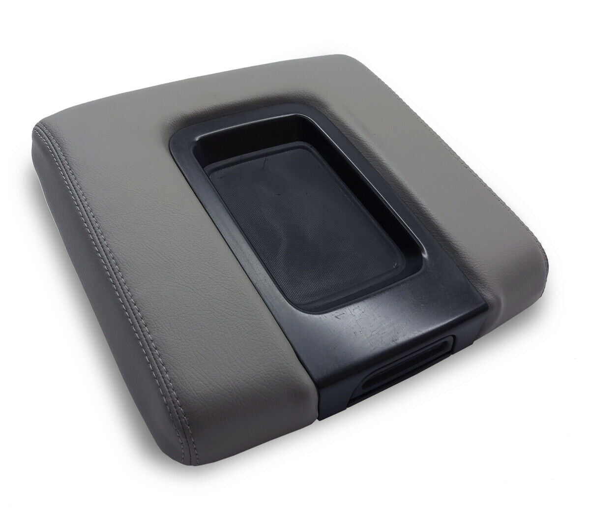 Chevy Silverado center console lid replacement cover installed
